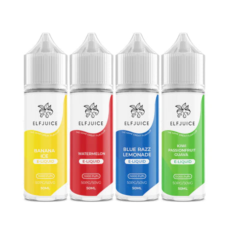 Elf Juice 50ml Shortfill E Liquid | Now EFFIN JUICE