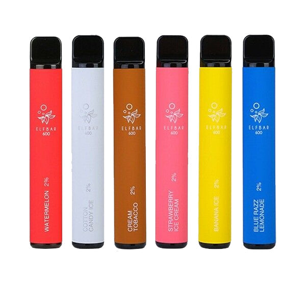 ELF Bar 600 Puff Disposable Vape