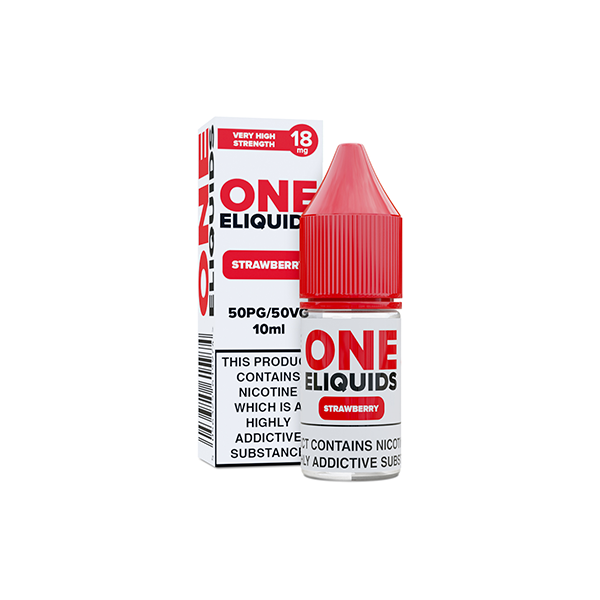 One E-Liquids Flavoured 18mg Nic Shot 10ml