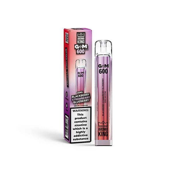 Aroma King GEM 600 Disposable | Nicotine Free | 5 for £20