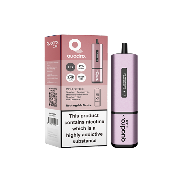 Quadro 2.4K Pod Vape Kit 2400 Puffs