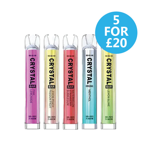 SKE Crystal Bar 600 Disposable Vape | 5 for £20