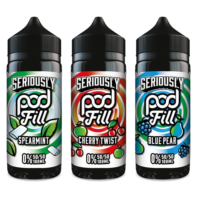 SERIOUSLY POD FILL 100ML E Liquid