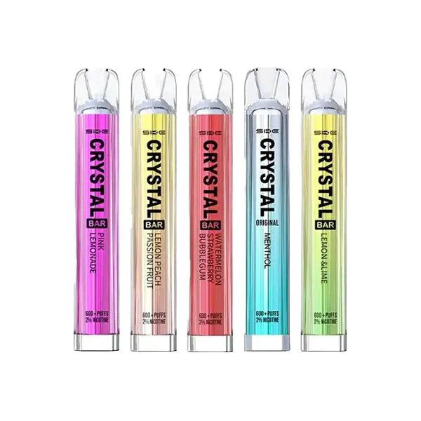 SKE Crystal Bar 600 Disposable Vape | 5 for £20
