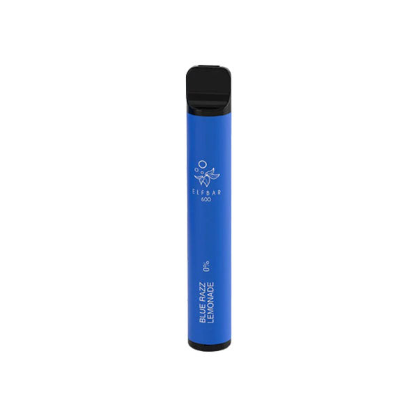 ELF Bar 600 Disposable 0mg | Pack of 10 | Nicotine Free