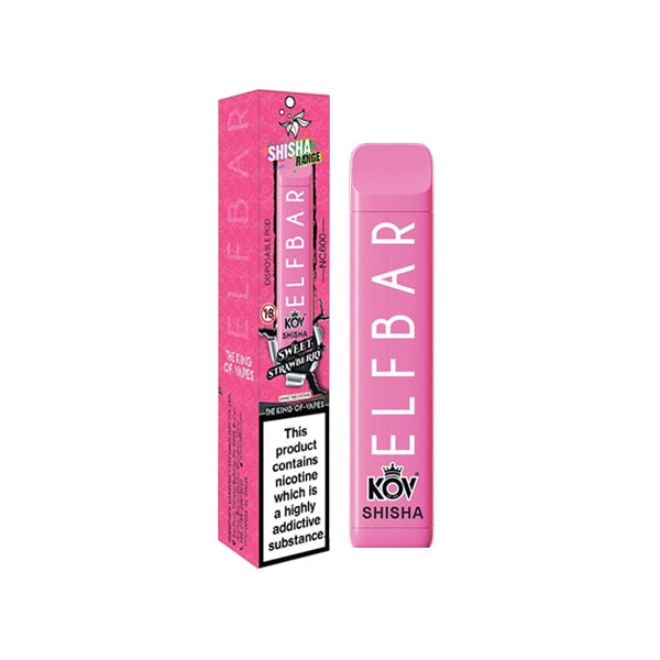 Elf Bar Kov Shisha Range NC600 Disposable 600 Puffs  | 5 for £20