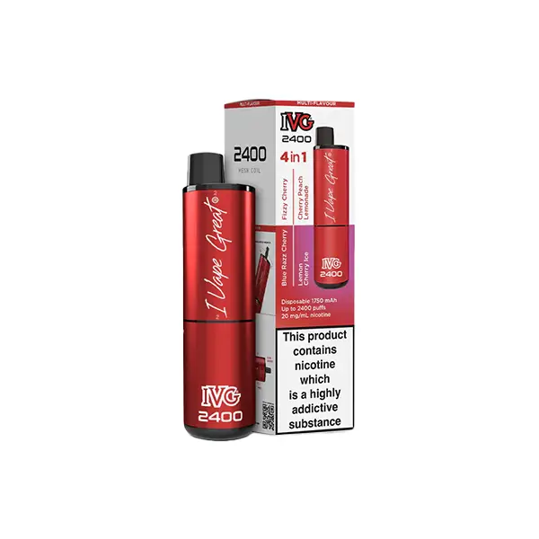 IVG 2400 Puffs Disposable Vape - 4 in 1 Multi-Edition