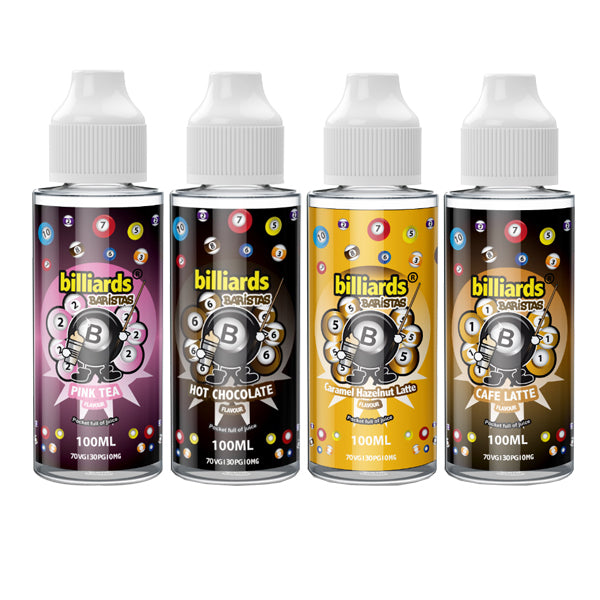 Billiards Baristas Range 100ml