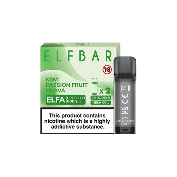 ELF Bar ELFA Replacement Prefilled Pods | 3 for £15