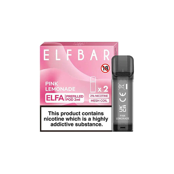 ELF Bar ELFA Replacement Prefilled Pods | 3 for £15