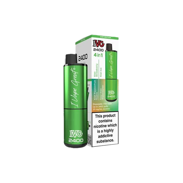 IVG 2400 Puffs Disposable Vape - 4 in 1 Multi-Edition