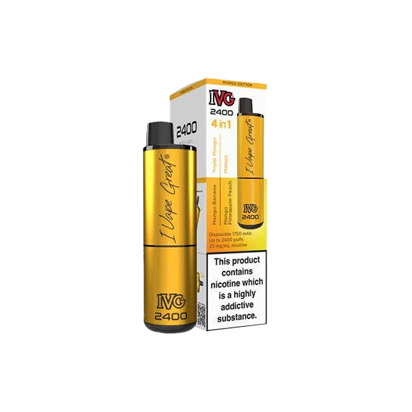 IVG 2400 Puffs Disposable Vape - 4 in 1 Multi-Edition