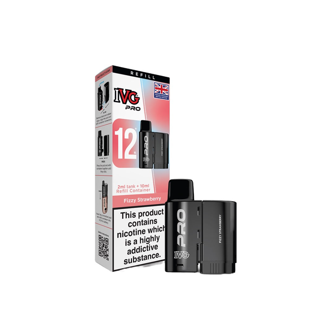 20mg I VG Pro 12 Refill Pod Pack 10000 Puffs
