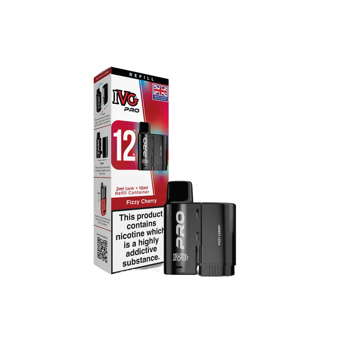 20mg I VG Pro 12 Refill Pod Pack 10000 Puffs