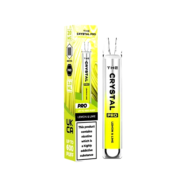 The Crystal Pro Disposable Vape Kit | 5 for £20