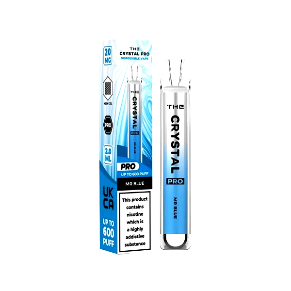 The Crystal Pro Disposable Vape Kit