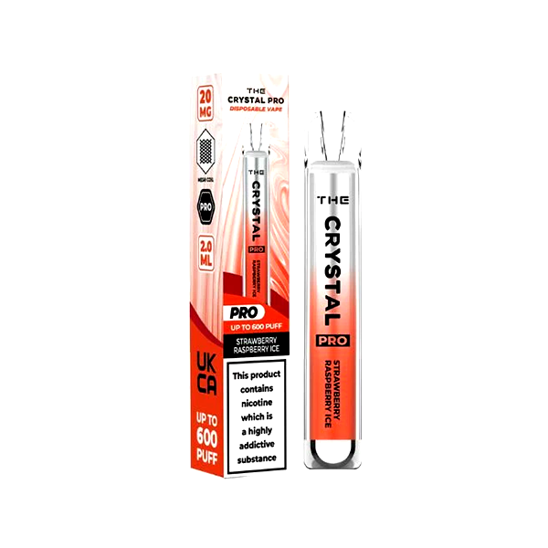 The Crystal Pro Disposable Vape Kit | 5 for £20