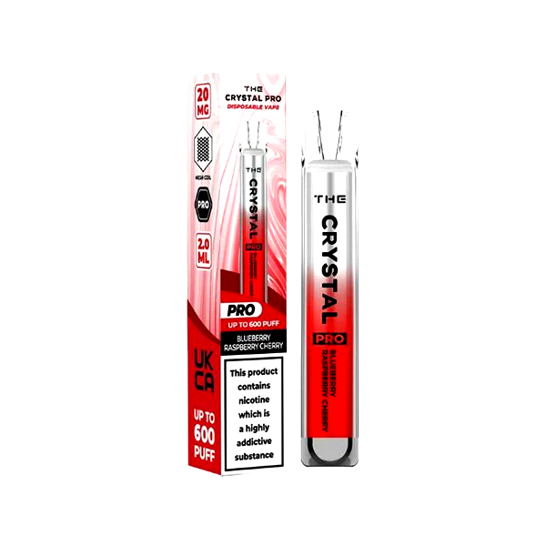 The Crystal Pro Disposable Vape Kit | 5 for £20