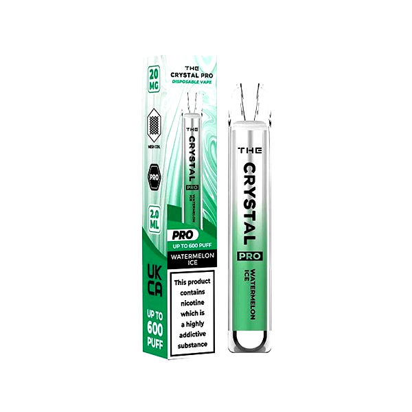 The Crystal Pro Disposable Vape Kit | 5 for £20