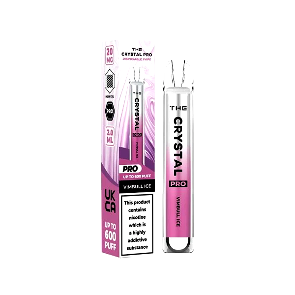 The Crystal Pro Disposable Vape Kit | 5 for £20