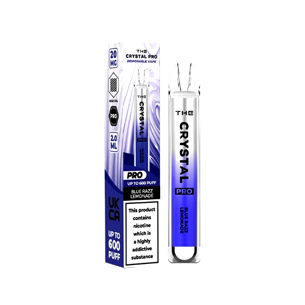 The Crystal Pro Disposable Vape Kit | 5 for £20