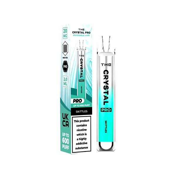 The Crystal Pro Disposable Vape Kit | 5 for £20