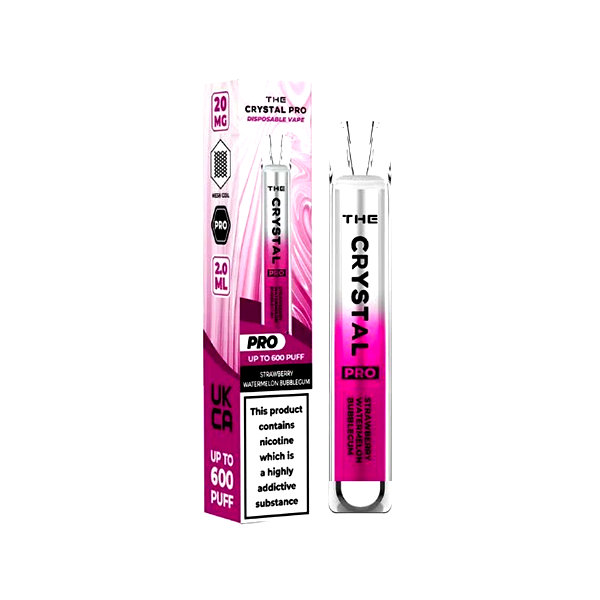 The Crystal Pro Disposable Vape Kit | 5 for £20