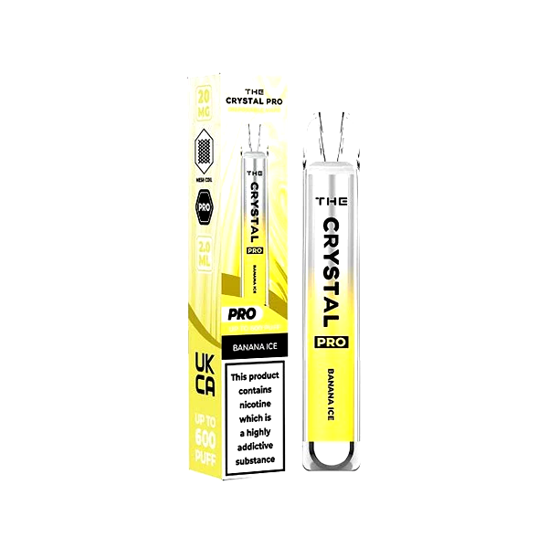 The Crystal Pro Disposable Vape Kit | 5 for £20