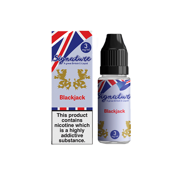 Signature Vapours E Liquid 10ml 18mg