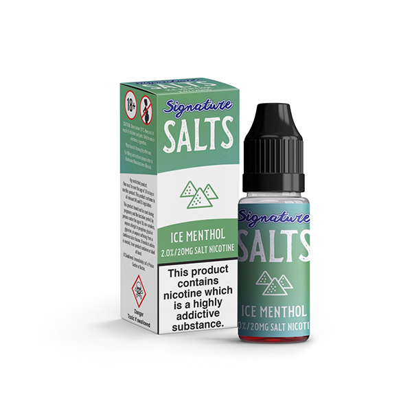 Signature Vapours 10ml Nic Salt 20mg (BUY 1 GET 1 FREE)