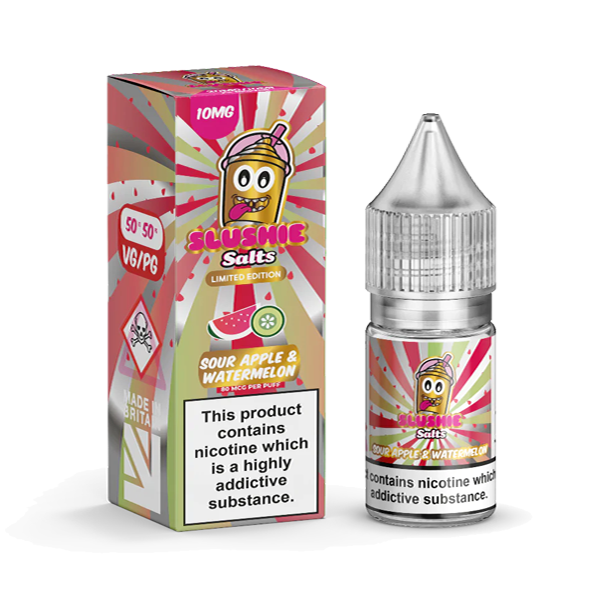 Slushie Salts Liqua Vape Flavoured Nic Salts 10mg10ml