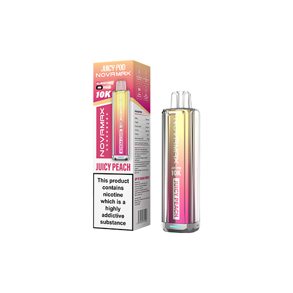 Juicy Pod Novamax Disposable Vape Kit - 10000 Puffs