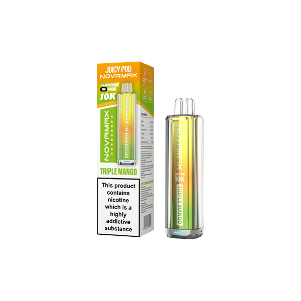 Juicy Pod Novamax Disposable Vape Kit - 10000 Puffs