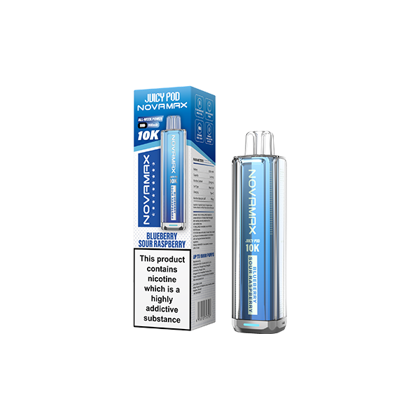 Juicy Pod Novamax Disposable Vape Kit - 10000 Puffs