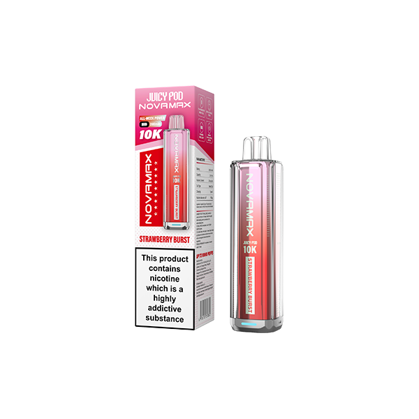 Juicy Pod Novamax Disposable Vape Kit - 10000 Puffs