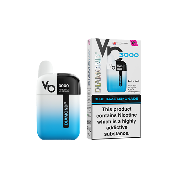 Vapes Bar Diamond Vape Kit 3000 Puffs