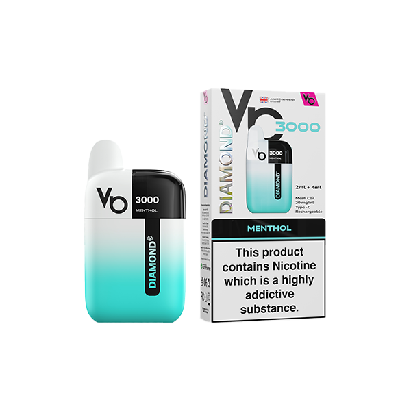 Vapes Bar Diamond Vape Kit 3000 Puffs