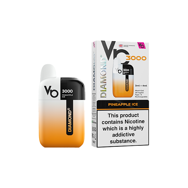 Vapes Bar Diamond Vape Kit 3000 Puffs