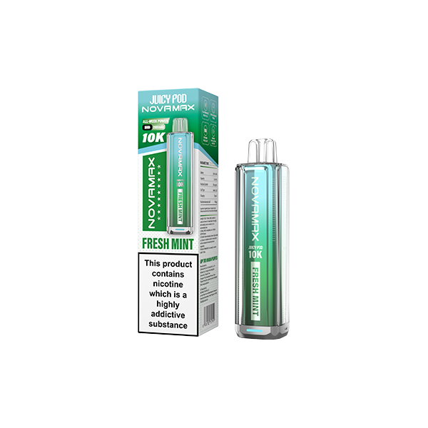 Juicy Pod Novamax Disposable Vape Kit - 10000 Puffs