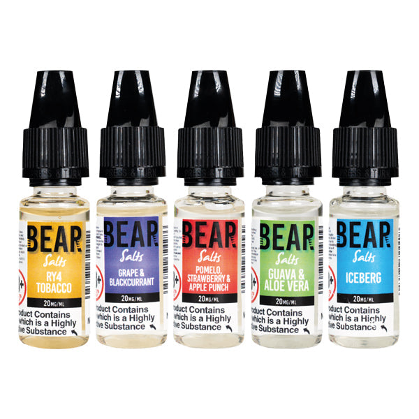 Bear Flavours Vape 10ml Nic Salts | 20mg