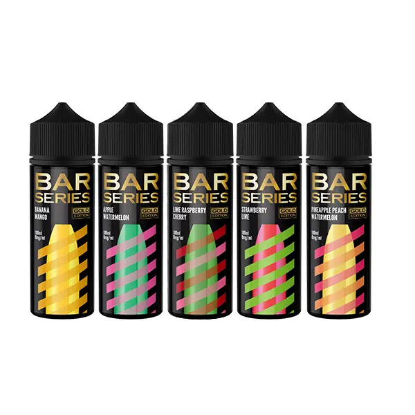 Bar Series Gold Edition 100ml Shortfill E-Liquid