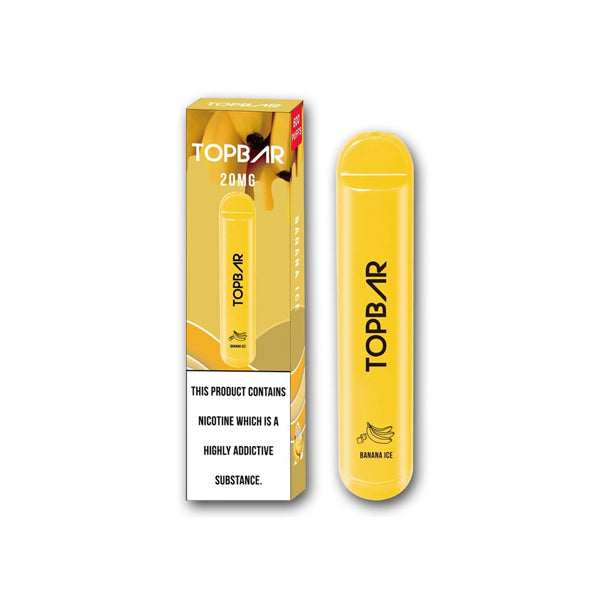 Top Bar Disposable 600 Puffs | 5 for £20