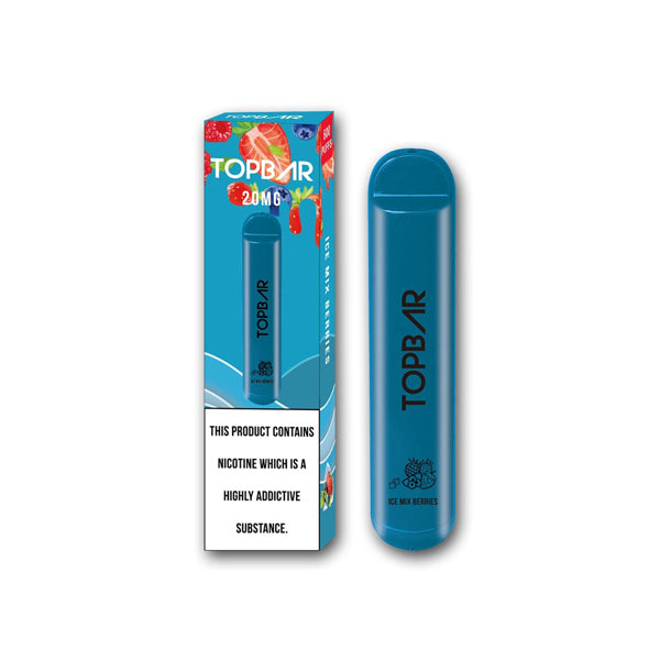 Top Bar Disposable 600 Puffs | 5 for £20