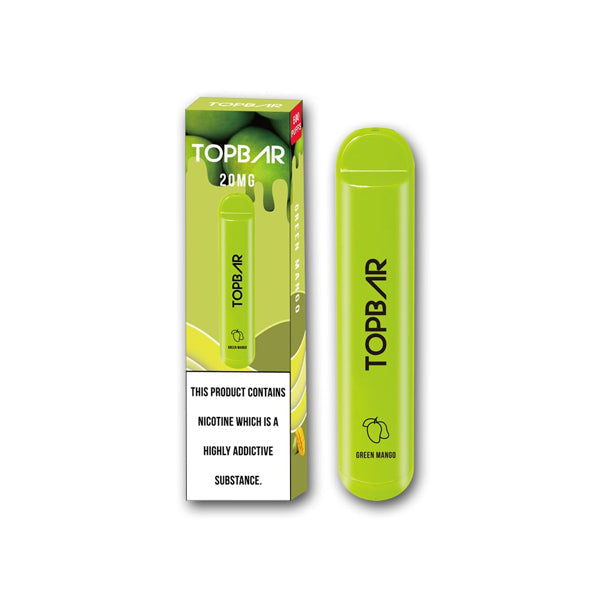 Top Bar Disposable 600 Puffs | 5 for £20