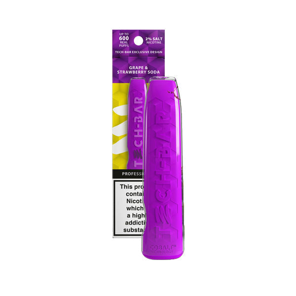 Tech Bar Disposable 600 Puffs | 5 for £20