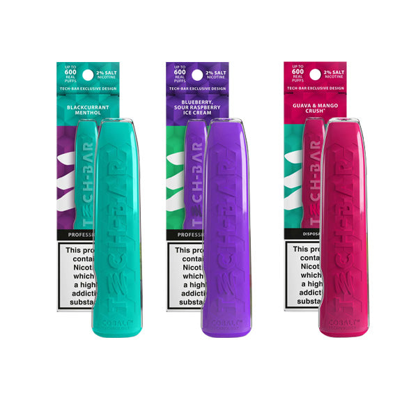 Tech Bar Disposable 600 Puffs | 5 for £20