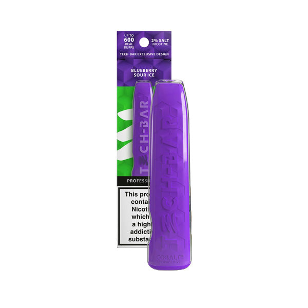 Tech Bar Disposable 600 Puffs | 5 for £20