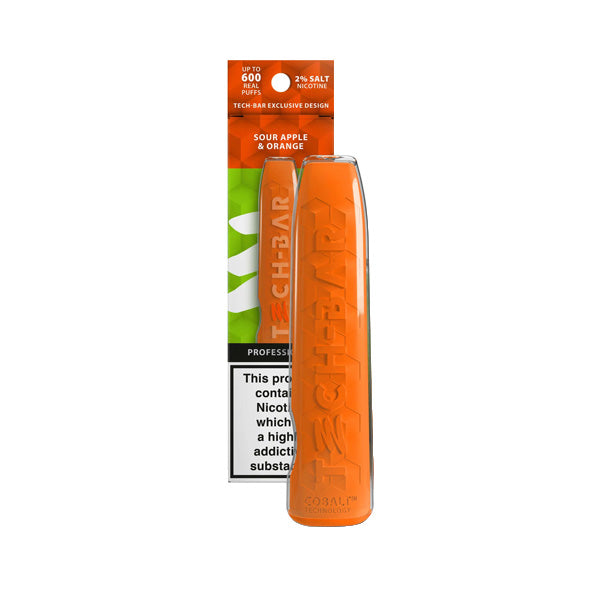 Tech Bar Disposable 600 Puffs | 5 for £20