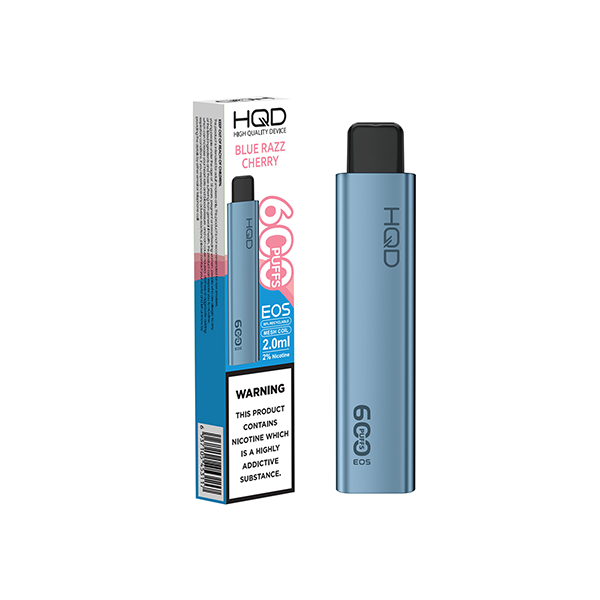 HQD EOS Disposable Vape 600 Puffs | 5 for £20