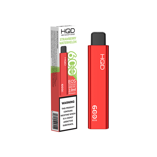 HQD EOS Disposable Vape 600 Puffs | 5 for £20